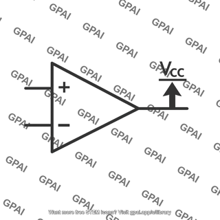 Operational amplifier output saturated positive