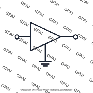 Signal amplifier common ground symbol