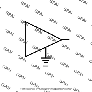 Op amp terminal negative supply