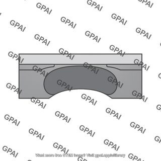 Isotropic etch profile