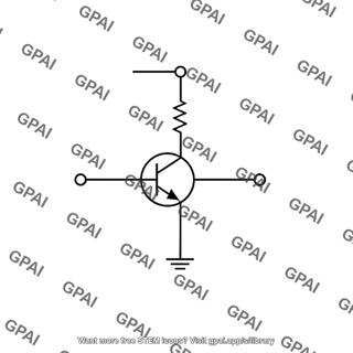 Common emitter bjt circuit