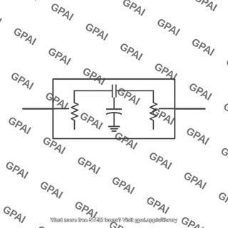 Bandpass filter resonator symbol