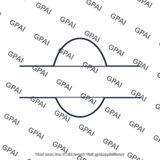 Oval with parallel lines