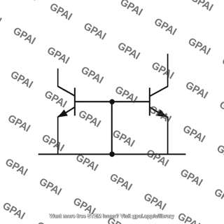 Simple current mirror bjt