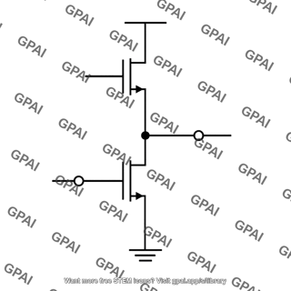 Enhancement load nmos inverter