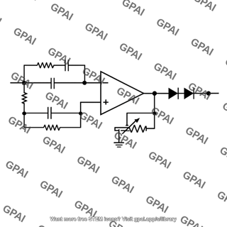 Wien bridge oscillator with potentiometer control