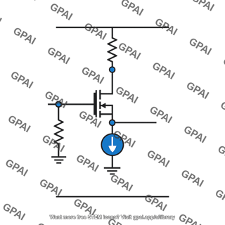 Discrete mos amplifier circuit