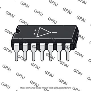 Op amp integrated circuit