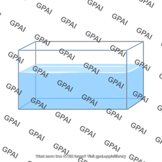 Water filled tank