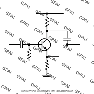 Ce amplifier biased coupled