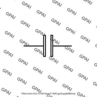 Capacitor symbol