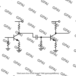 Cascaded common emitter amplifier