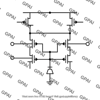 Active loaded cmos differential amplifier
