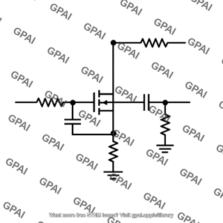Mos amplifier discrete circuit