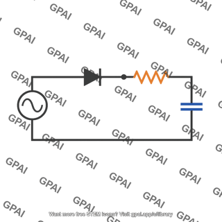 Half wave peak rectifier
