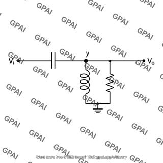 High pass lcr filter