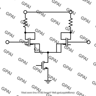 Differential amplifier mos