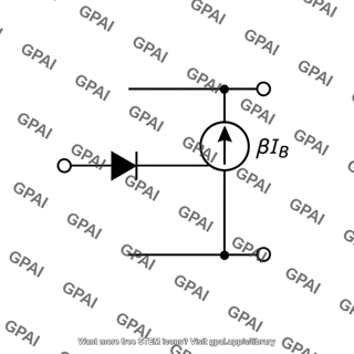 Transistor equivalent circuit model