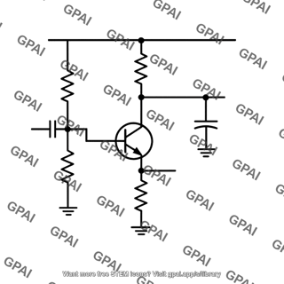 Ce amplifier circuit biased