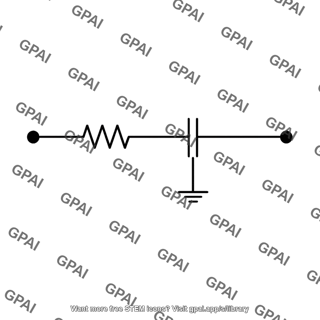 First order filter section