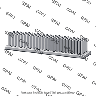 Heat sink finned