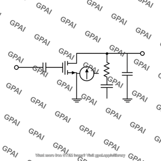 High frequency equivalent circuit common source amplifier low source resistance