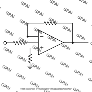 Non inverting amplifier