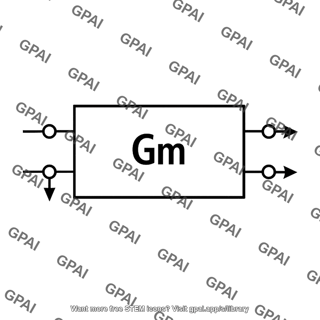 Transconductance amplifier block