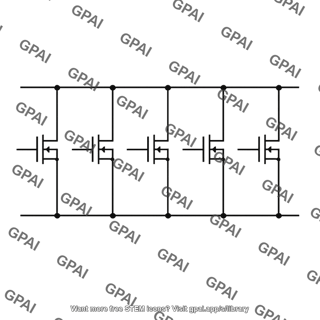 Transistor parallel array