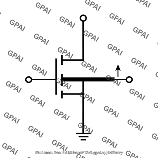 Nmos transistor conducting