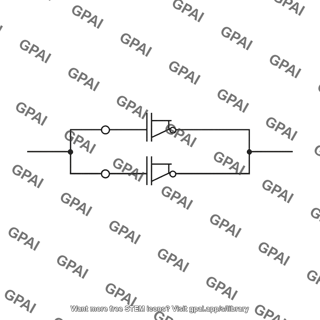 Pass transistor logic gate parallel