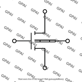Mesfet depletion mode