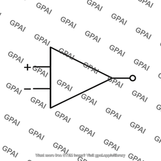 Operational amplifier symbol
