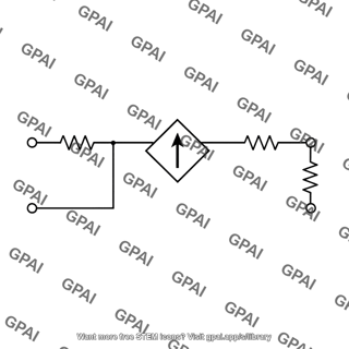 Transconductance amplifier model
