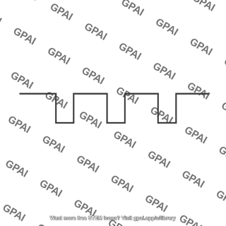 Square waveform symmetrical