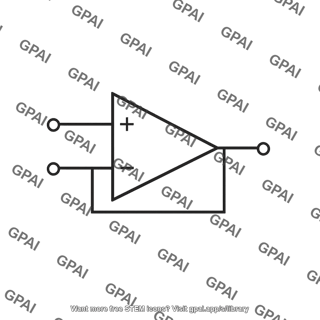 Op amp unity gain follower