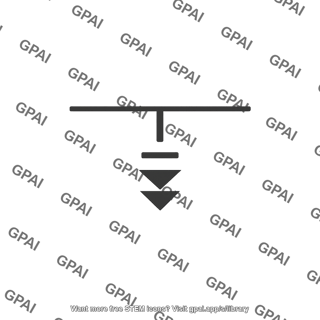 Negative power terminal vee