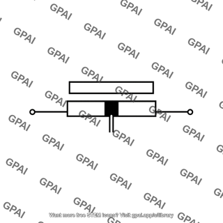 Short channel mosfet symbol