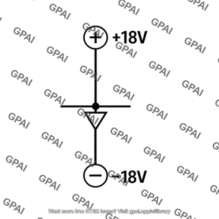 Power supply plus minus 18v