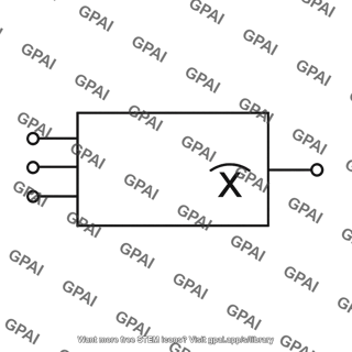 Three input odd parity checker