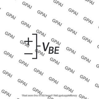 Voltage label vbe