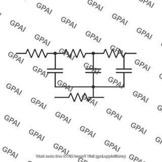 Rc frequency selective network