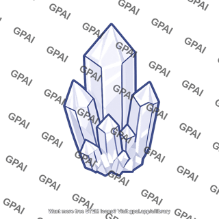 Quartz crystal mineral