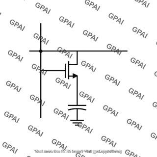 Dram cell one transistor