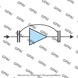 Feedback path compensating capacitor