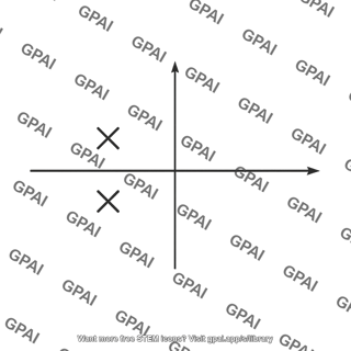 Complex conjugate pole pair