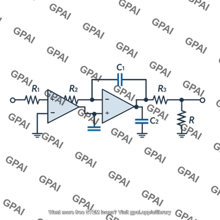 Antoniou simulated inductance resonator