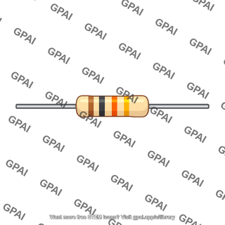 Base resistor axial