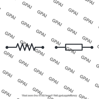 Output resistance symbol