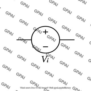 Input voltage source vi